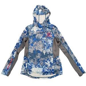 Striker Wmn's Gaurdian Hoodie Stryk Hookset UPF 50+ Sun Protection Ponytail Hole